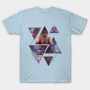 Galaxy Levitation - Buddha T-Shirt